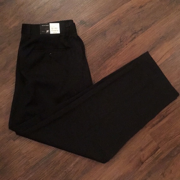 J FERRAR 38/30 Black Dress pants NWT - Picture 2 of 6
